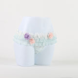 Pleated Pompoms Thong